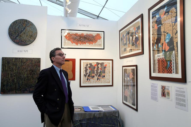 Người phụ nữ 20 năm giới thiệu hội họa Việt Nam với thế giới ảnh 2