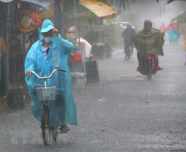 Hầu hết các khu vực trên cả nước có mưa, có nơi mưa rất to và dông. (Ảnh: Duy Khương/TTXVN) Hầu hết các khu vực trên cả nước có mưa, đề phòng sạt lở, lũ quét ảnh 1