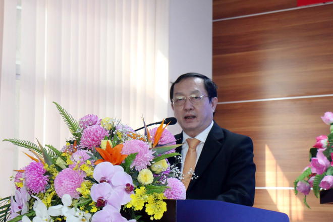 Bộ trưởng Bộ Khoa học và Công nghệ Huỳnh Thành Đạt phát biểu tại Hội thảo. (Ảnh: Tiến Lực/TTXVN) Bộ trưởng KH&CN: Nâng tầm hệ sinh thái khởi nghiệp sáng tạo quốc gia ảnh 1