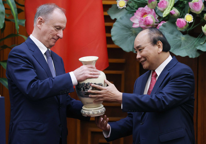 Thủ tướng Nguyễn Xuân Phúc tiếp Thư ký Hội đồng An ninh quốc gia Nga ảnh 2