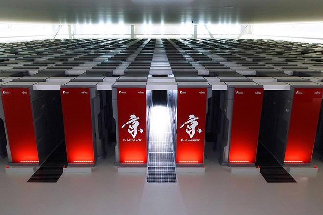 Siêu máy tính K do tập đoàn Fujitsu của Nhật Bản sản xuất (Ảnh: Wikipedia) Nhật Bản ấn định thời điểm triển khai siêu máy tính Fugaku ảnh 1