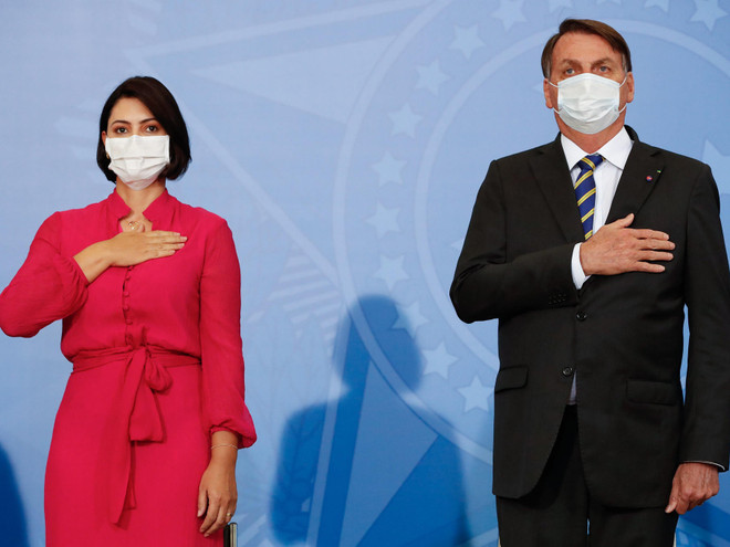 Đệ nhất phu nhân Brazil dương tính với virus SARS-CoV-2 ảnh 1