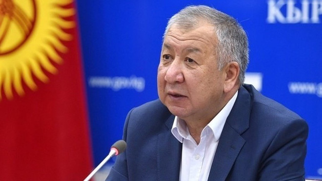 Thủ tướng lâm thời Kubatbek Boronov. (Ảnh: AKIPRESS.COM/TTXVN) Quốc hội Kyrgyzstan phê chuẩn ông Boronov làm Thủ tướng lâm thời ảnh 1