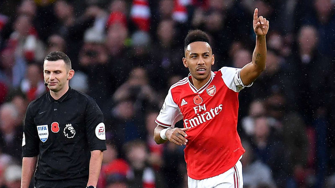 Pierre-Emerick Aubameyang cán mốc 50 bàn thắng cho Arsenal ảnh 1