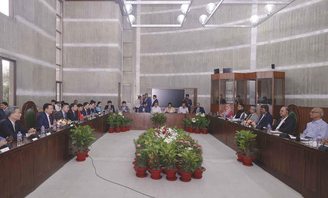 Chủ tịch Quốc hội tiếp Chủ nhiệm Ủy ban Đối ngoại Quốc hội Bangladesh ảnh 2