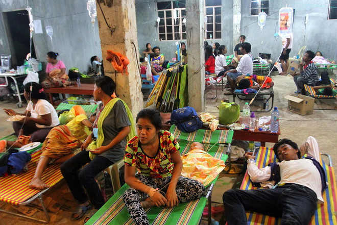 [Photo] Bùng phát dịch bệnh giống dịch tả tại Philippines ảnh 1