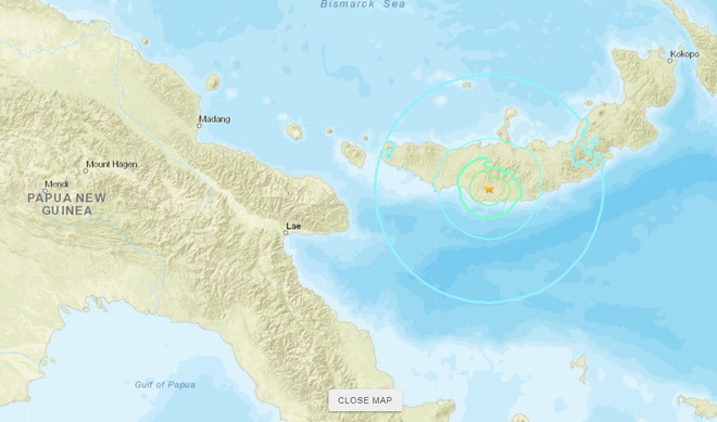 Động đất mạnh tại Papua New Guinea, chưa có cảnh báo sóng thần ảnh 1