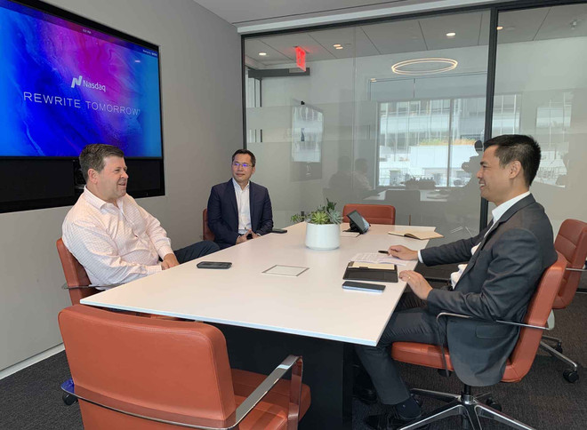 Việt Nam đề nghị Nasdaq giới thiệu các nhà đầu tư Mỹ có uy tín ảnh 1