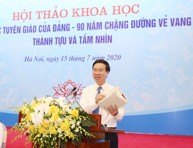 Hội thảo về công tác Tuyên giáo của Đảng - 90 năm chặng đường vẻ vang ảnh 2