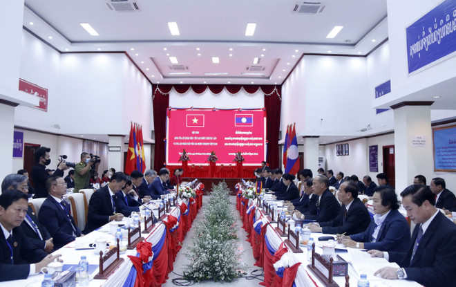 Lào đánh giá cao sự hợp tác giữa Tòa án Nhân dân Tối cao hai nước ảnh 2