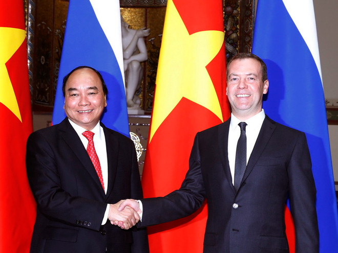 [Video] Thủ tướng Nguyễn Xuân Phúc hội đàm với Thủ tướng Nga ảnh 1