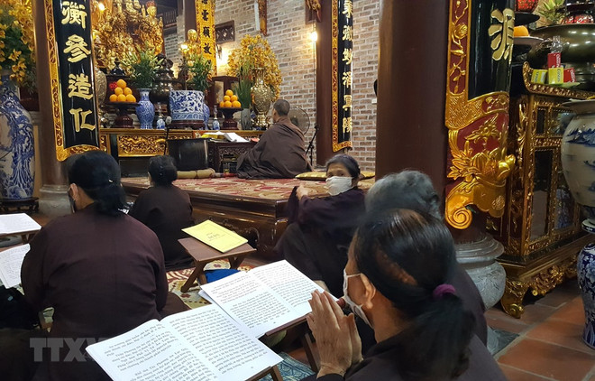 Tăng cường phòng, chống dịch COVID-19 tại các chùa, cơ sở tự viện ảnh 1