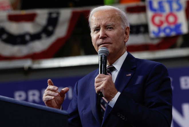 Đảng Dân chủ của Tổng thống Mỹ Joe Biden đã chọn Chicago tổ chức Hội nghị toàn quốc vào năm 2024. (Ảnh: Reuters) Mỹ: Đảng Dân chủ chọn Chicago là nơi tổ chức Hội nghị toàn quốc ảnh 1