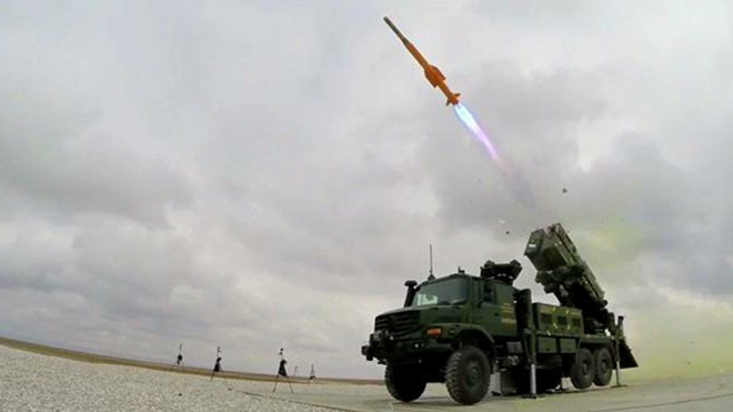 Thổ Nhĩ Kỳ phóng thử tên lửa phòng không thuộc hệ thống HISAR. (Nguồn: Rocketsan) Thổ Nhĩ Kỳ xây dựng cơ sở sản xuất hệ thống phòng thủ tên lửa ảnh 1