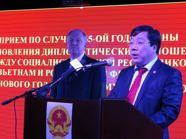 Sứ quán Việt Nam kỷ niệm 65 năm thiết lập quan hệ ngoại giao Việt-Nga ảnh 1