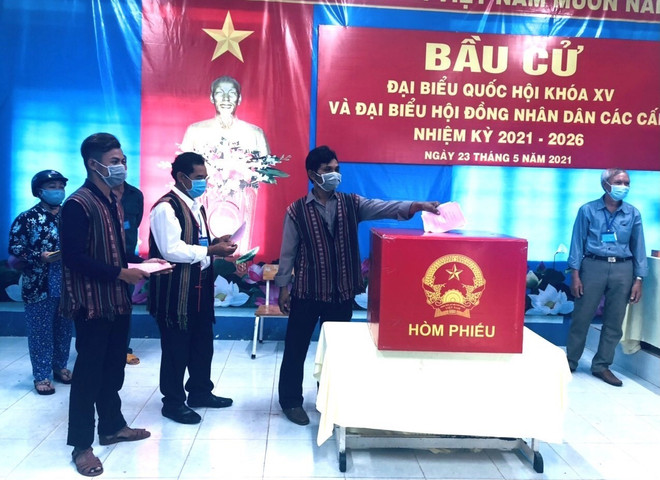 Đồng Nai: Cử tri công nhân, công giáo, dân tộc tích cực đi bỏ phiếu ảnh 2