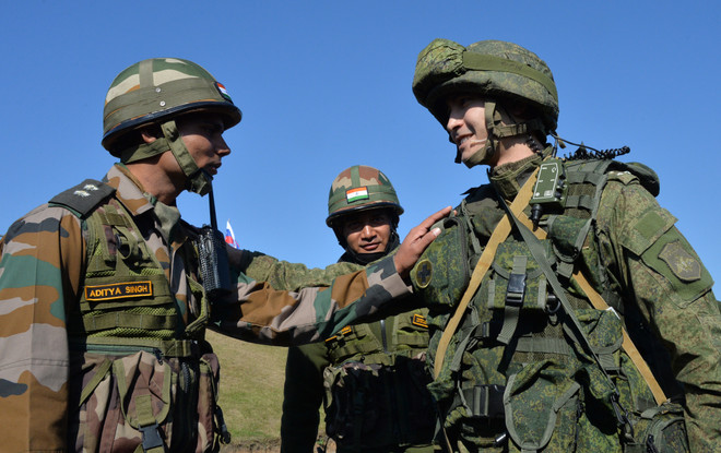 Nga, Ấn Độ tăng cường trao đổi quân sự. (Ảnh: RIA) Nga, Ấn Độ tăng cường hợp tác trao đổi các lực lượng quân sự ảnh 1
