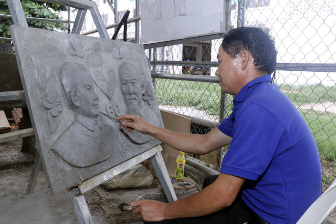 Quan hệ gắn bó Việt Nam-Lào thể hiện qua các tác phẩm nghệ thuật ảnh 1