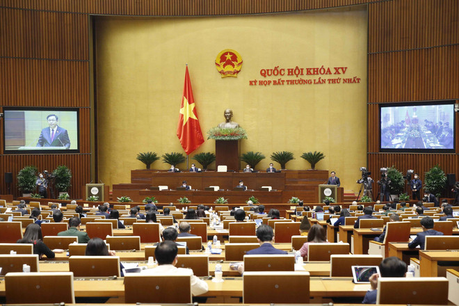 Kỳ họp bất thường, Quốc hội khóa XV: Cho ý kiến 2 dự thảo Nghị quyết ảnh 1