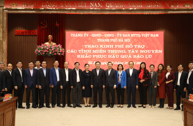 Hà Nội hỗ trợ miền Trung, Tây Nguyên 91 tỷ đồng khắc phục mưa lũ ảnh 2