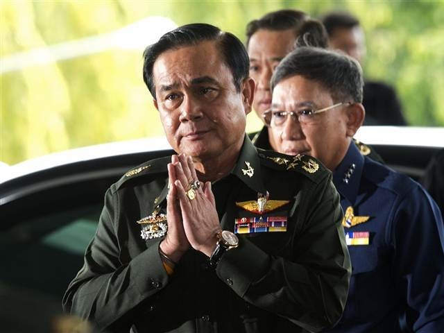 Tướng Prayut Chan-ocha sẽ là Thủ tướng tạm quyền của Thái Lan sau cuộc đảo chính quân sự. (Nguồn: AFP) Tướng Prayut Chan-ocha làm Thủ tướng tạm quyền Thái Lan ảnh 1