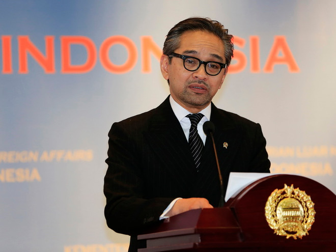 Ngoại trưởng Indonesia Marty Natalegawa kêu gọi nhanh chóng giải quyết bế tắc chính trị tại Thái Lan. (Nguồn: Reuters) Indonesia kêu gọi hợp tác giải quyết bế tắc chính trị Thái Lan ảnh 1