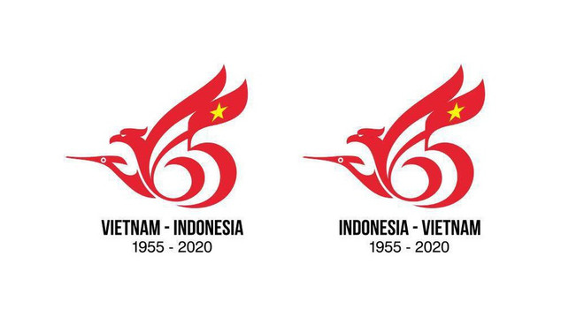 Công bố giải thưởng thiết kế logo 65 năm quan hệ Việt Nam-Indonesia ảnh 1