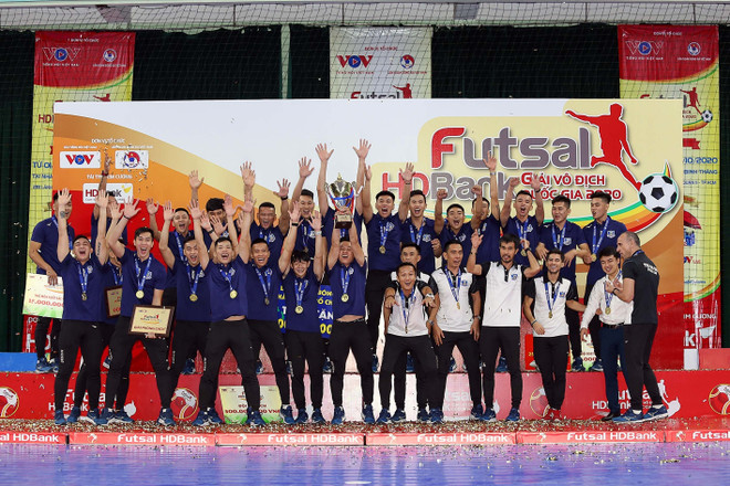 Thái Sơn Nam xưng vương lần thứ 10 tại giải vô địch quốc gia Futsal ảnh 1