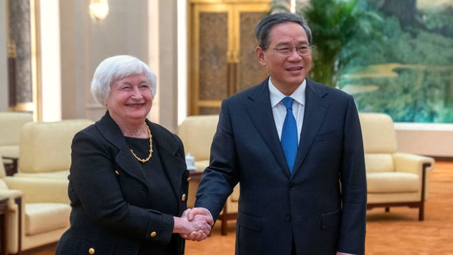 Bộ trưởng Janet Yellen: Mỹ muốn cạnh tranh lành mạnh với Trung Quốc ảnh 1