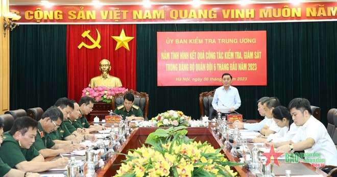 Nâng cao hiệu quả kiểm tra, giám sát và kỷ luật Đảng trong Quân đội ảnh 2