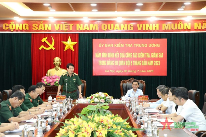 Nâng cao hiệu quả kiểm tra, giám sát và kỷ luật Đảng trong Quân đội ảnh 1