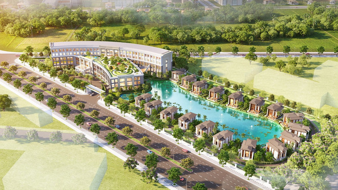 Vinhomes Ocean Park 2 cũng sở hữu bệnh viện theo mô hình resort cao cấp dự kiến đi vào hoạt động trong năm 2025. Anh 3.jpg