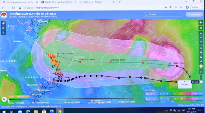 Bão số 13 di chuyển nhanh, gây gió giật cấp 12 trở lên ở Biển Đông ảnh 1