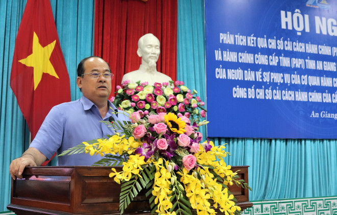An Giang phấn đấu lọt top Chỉ số hiệu quả quản trị và hành chính công ảnh 1