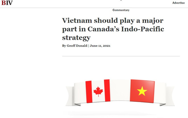 Bài viết trên tuần báo Business in Vancouver. Giới doanh nghiệp Canada nhấn mạnh tiềm năng hợp tác với Việt Nam ảnh 1