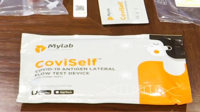 Bộ kit xét nghiệm COVID-19 tại nhà CoviSeft. (Nguồn: indiatimes.com) Công ty khởi nghiệp ra mắt bộ xét nghiệm tại nhà đầu tiên của Ấn Độ ảnh 1