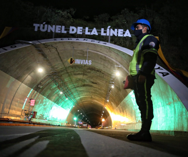 Đường hầm dài nhất Mỹ Latinh Tunel de la Linea đi vào hoạt động ảnh 1