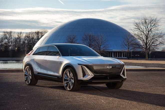 Cadillac 'so găng' Tesla với mẫu crossover chạy hoàn toàn bằng điện ảnh 1