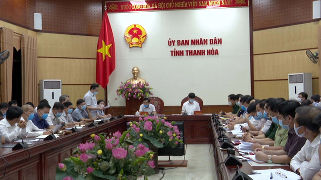 Thanh Hóa họp khẩn trong đêm về công tác phòng chống COVID-19 ảnh 1