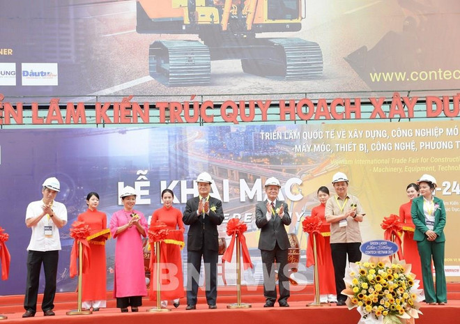 Contech Việt Nam 2023 thu hút hơn 100 gian hàng từ nhiều quốc gia ảnh 1