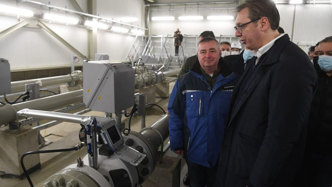 Serbia bắt đầu tiếp nhận khí đốt Nga qua tuyến đường ống TurkStream ảnh 1