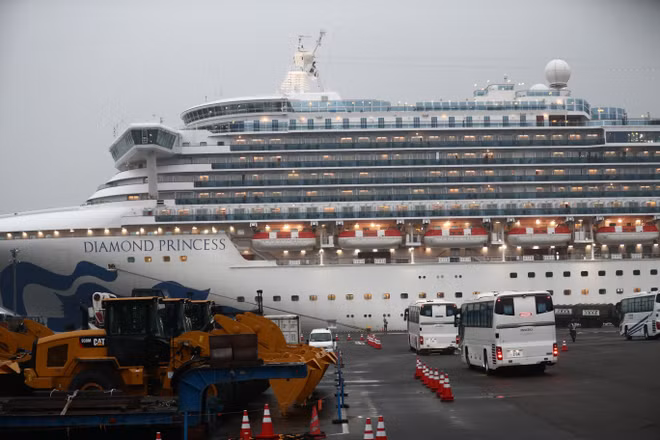 3 thuyền viên Indonesia trên tàu Diamond Princess bị nhiễm COVID-19 ảnh 1