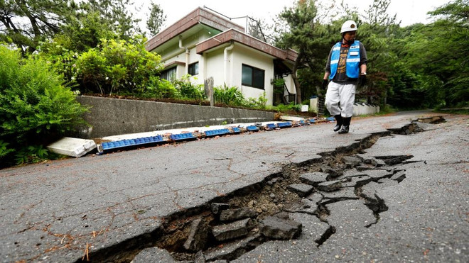 Động đất tại Nhật Bản: Một người bị thương, nhiều khu vực mất điện ảnh 1