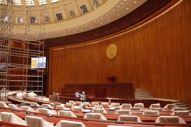 Bàn giao công trình Nhà Quốc hội phục vụ Kỳ họp thứ nhất Quốc hội Lào ảnh 2