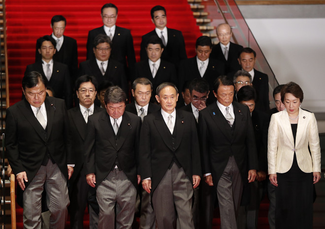 Nhật Bản: Tỷ lệ ủng hộ nội các của tân Thủ tướng Suga lên tới hơn 66% ảnh 1