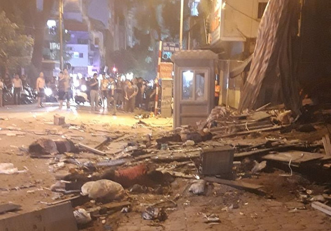 Hà Nội: Sập giàn giáo tại 18 Nguyễn Công Trứ, 3 người tử vong tại chỗ ảnh 1