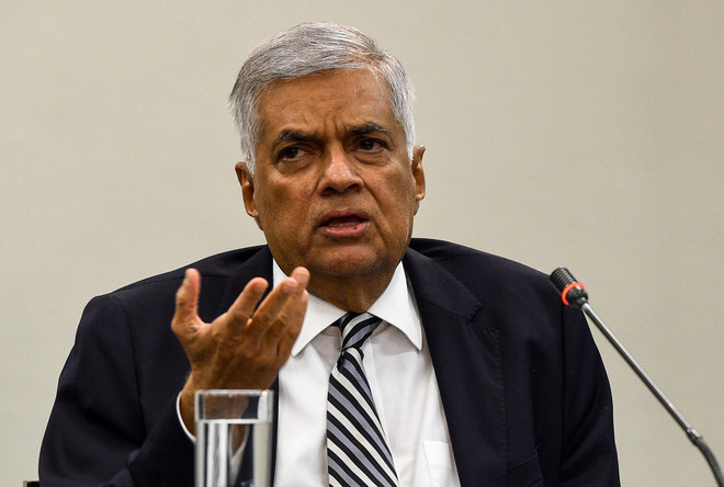Tân Tổng thống Sri Lanka Ranil Wickremesinghe. (Ảnh: AFP/TTXVN) Tân Tổng thống Sri Lanka kêu gọi người dân đoàn kết vượt qua khó khăn ảnh 1