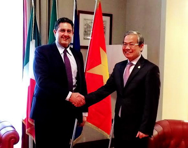 Vùng Tây Bắc Italy thúc đẩy thỏa thuận khung hợp tác với Việt Nam ảnh 1