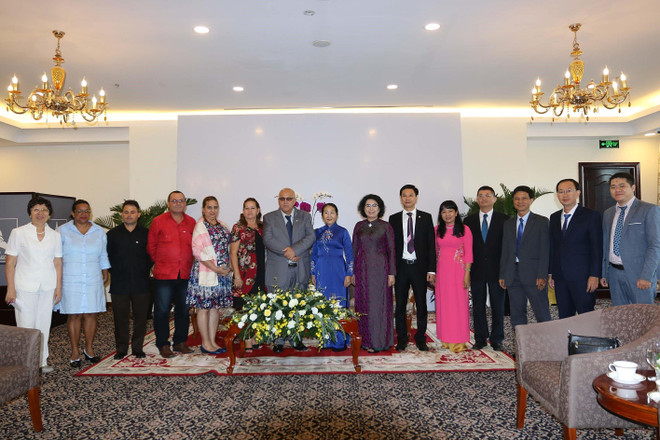 Lãnh đạo Thành phố Hồ Chí Minh tiếp Chủ tịch Ủy ban Cách mạng Cuba ảnh 2