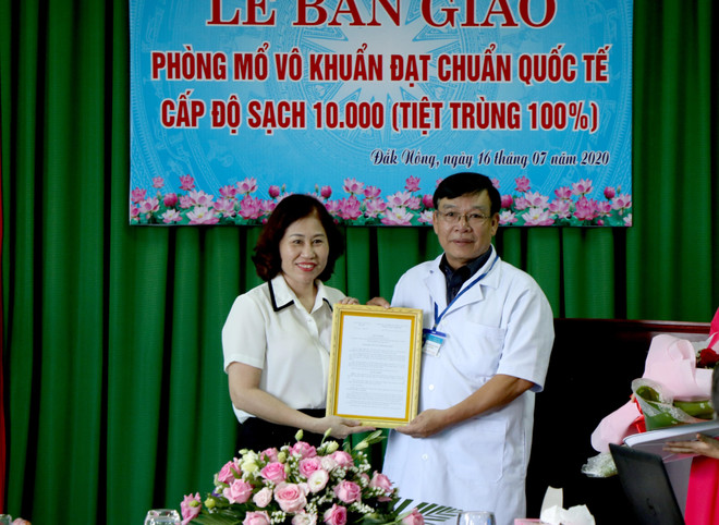 Đắk Nông khánh thành phòng mổ vô khuẩn đạt chuẩn quốc tế ảnh 2